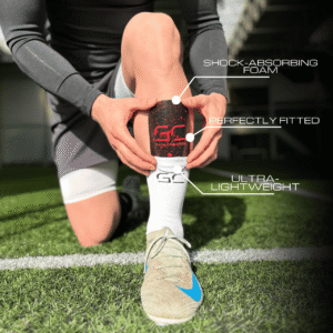 Football Box - shin pads Gain Control MAGMA Shin pads Gain Control Magma