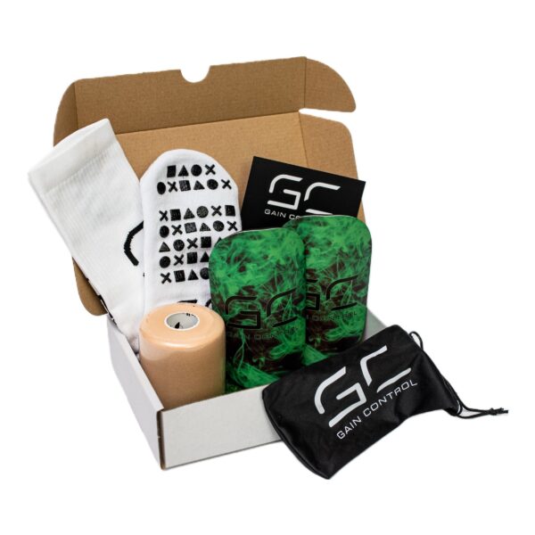Football Box – shin pads Gain Control TOXIC