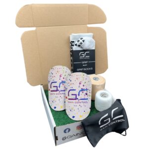 Football Box – shin pads Gain Control RAINBOW RAIN