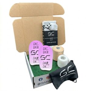 Football box - shin pads gain control flow can can't miami