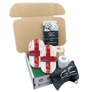 Football Box - shin pads Gain Control ENGLAND