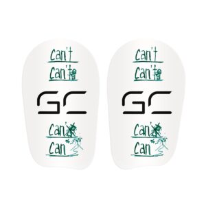 Shin pads gain control flow can can't white